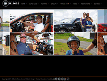 Tablet Screenshot of exoticridescancun.com